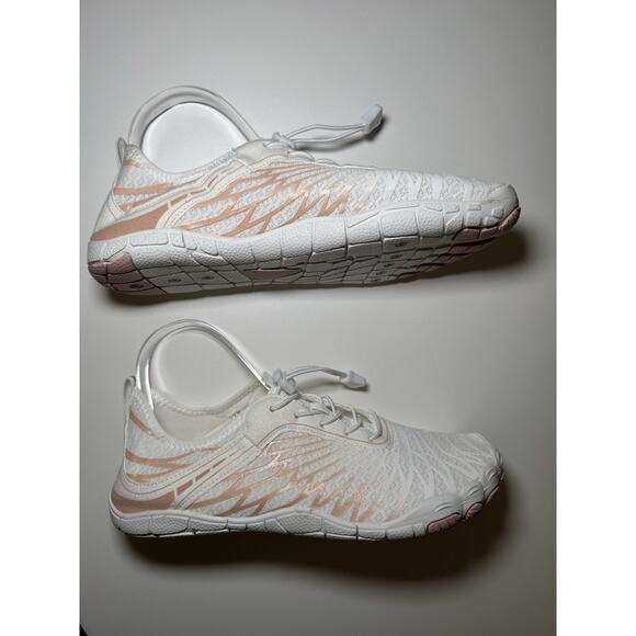 The Barefoot Co Air-Flex Elite 2.0 Women’s Running Shoe Pink/white Size 10 NEW - Picture 3 of 8
